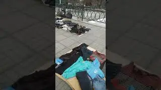 Большие Исады.Астрахань.Блошиный рынок.