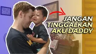 JAGO NANGIS DITINGGAL PAPA MAMA DI RUMAH MBAH BULE, ADIKNYA MAU LAHIR !!