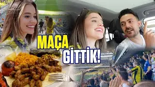 Maç günü fanatikleşen kız🤓🫶🏻🌈💗 Volkanla maça gittik! Bu bir günlük vlogtur✅❤️