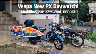 Restorasi Modifikasi Vespa New PX Baywatch!