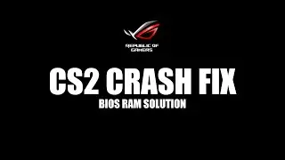 CS2 CRASH FIX