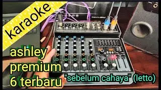 SETTING KARAOKE DI MIXER ASHLEY PREMIUM 6 TERBARU