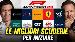 F1 MANAGER 2023 - Le 3 migliori scuderie per iniziare!