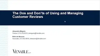 The Dos and Don’ts of Using and Managing Customer Reviews