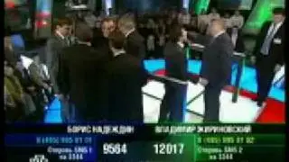 Жириновский скандалит на передаче 