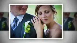 Allison & Garrett say "I DO" at Lamoreaux Landing Winery