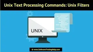 Text Processing Commands in Unix with Unix Filters (Tutorial #11 Part A)