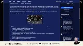 Office Hours! Questions, Comments, Issues AMA