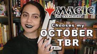 A Horror Filled TBR 🎃 Magic The Gathering Chooses my October Reads 2024