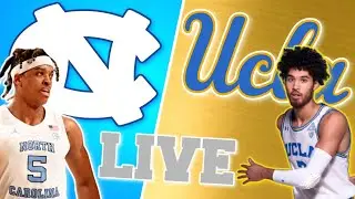 North Carolina Tar Heels vs UCLA Bruins Basketball Live Play by Play Reaction & Watch Party 2022
