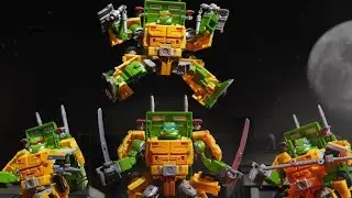Transformers Collaborative Teenage Mutant Ninja Turtles x Transformers Party Wallop