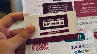 UNBOXING // Red Bienestar - Telefonía