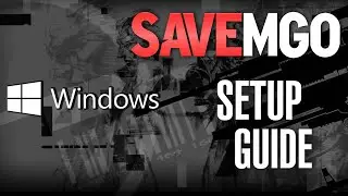 SaveMGO PC Setup Guide (formerly known as MGO2PC)