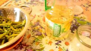 как приготовить спаржевую фасоль с курицей и кунжутом