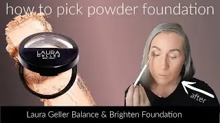 HOW TO PICK THE RIGHT POWDER FOUNDATION  You will love Laura Geller’s new powder foundation
