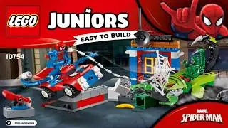 LEGO Juniors 2018 SPIDER-MAN VS. SCORPION STREET SHOWDOWN 10754 Лего Человек-паук против Скорпиона