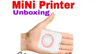 Mini Printer Unboxing AttockSharif