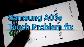 Samsung A03s Touch Not Working Fixed