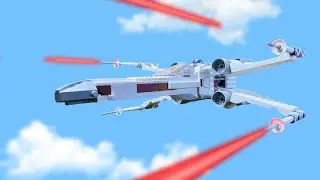 An X-wing Mission | Star Wars stop motion