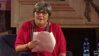 Ana Luísa Amaral's reading at the Prague Writers' Festival