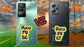 Poco F4 5G vs Poco X4 GT 5G! Price and Specification Comparison