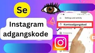 Hvordan er den Instagram-adgangskode?  Find din Instagram-adgangskode