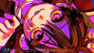 Neon Colouring | Alightmotion Tutorial
