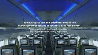 A321LR: Apresentação da cabina // Cabin's presentation