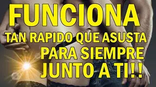 FUNCIONA TAN RAPIDO QUE ASUSTA!!😱PARA SIEMPRE A TU LADO 🧲🧡👈🖤