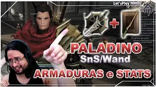 Paladino ARMADURAS E STATS - Build Para o SA - SnS/Wand - Throne and Liberty