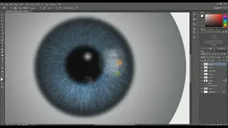 Photoshop CC : How to Make a Eye Ball for Beginners