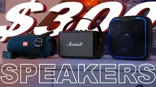 The Best $300 Portable Speaker - JBL XTREME 2 Vs Marshall KILBURN 2 Vs Sony XB501G