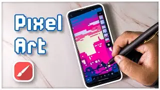 Infinite Painter Tutorial: Pixel art in Infinite Painter.