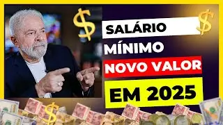 Salário mínimo 2025 com valor definido: qual impacto no Brasil ?