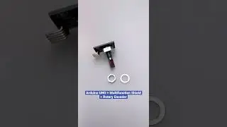 Arduino UNO ASMR with Multifunction Shield and Rotary Encoder 