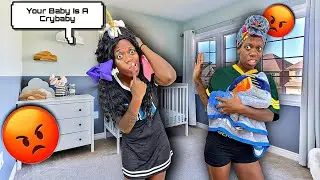 BAD KIDS When You Bring Around A New Born BABY🤣🤣