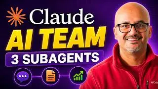 Build a 3-Agent AI Content Team in Claude Code (Nobody Shows You This) | Claude Code Full Course