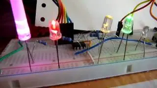 Microchip 12f629 PWM and Light Flasher