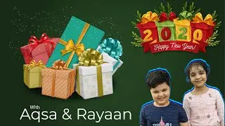 Happy New Year Surprise Gift 2020  For Kids- Review by Aqsa & Rayaan