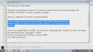 como poner en español The Cave (Bien explicado)