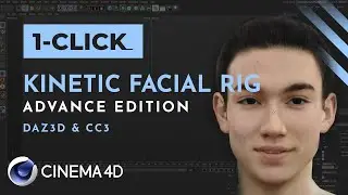 Kinetic Facial Rig | Cinema 4D Auto Rigger