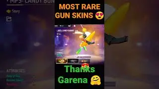 MOST RARE😮 FREE GUN SKINS 🤩BY GARENA 🤗 FOR FREE😍