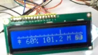 Simple arduino FM radio tea5767 16x2LCD rotary encoder