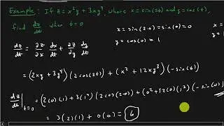 Calculus - The Chain Rule (Multivariable)