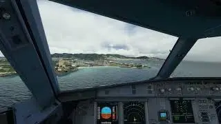 MSFS St Maarten Landing | Fenix A320