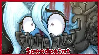【 Speedpaint 】MLP - Let the games begin [Gore]