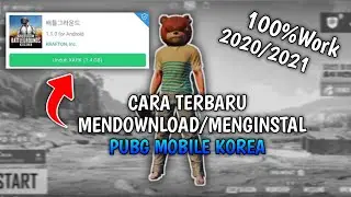 CARA DOWNLOAD PUBG KOREA | TERBARU 2020/2021 100%Work