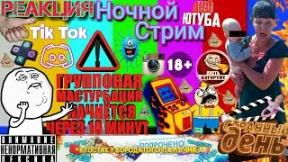 Бородатый ночной стрим дно YouTuba тренды колхозанства