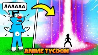 Oggy Got Overpowered Demon Slayer Powers In Anime Tycoon ROBLOX | Roblox Tycoon | Oggy Game