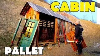 Building a CABIN from PALLETS #10